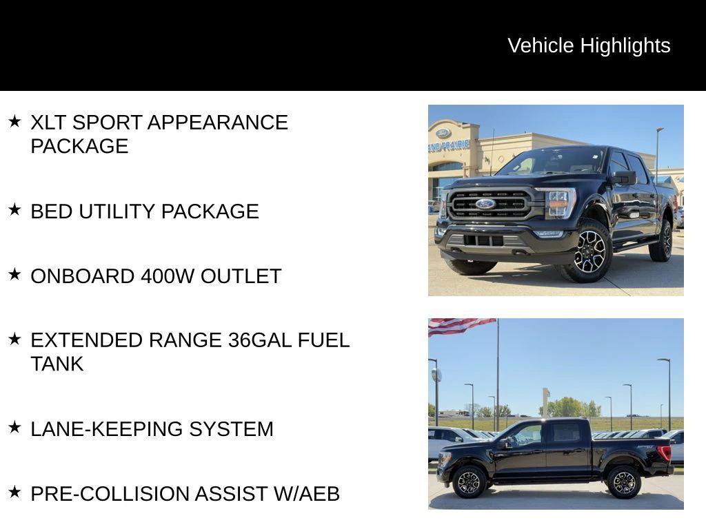 used 2022 Ford F-150 car, priced at $38,134