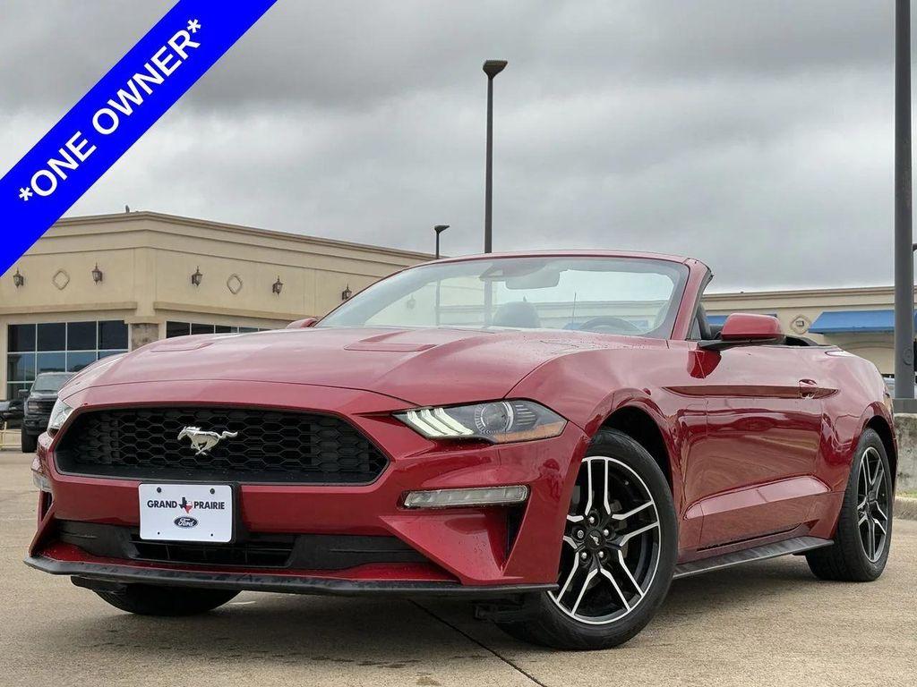 used 2022 Ford Mustang car, priced at $19,999