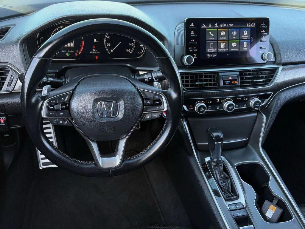 used 2021 Honda Accord car, priced at $19,999