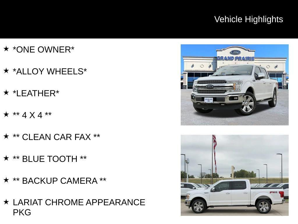 used 2018 Ford F-150 car, priced at $27,299