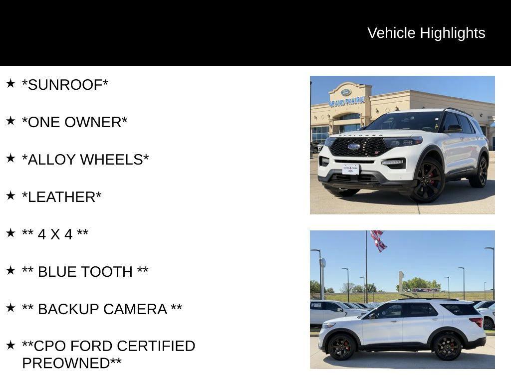 used 2023 Ford Explorer car, priced at $37,921