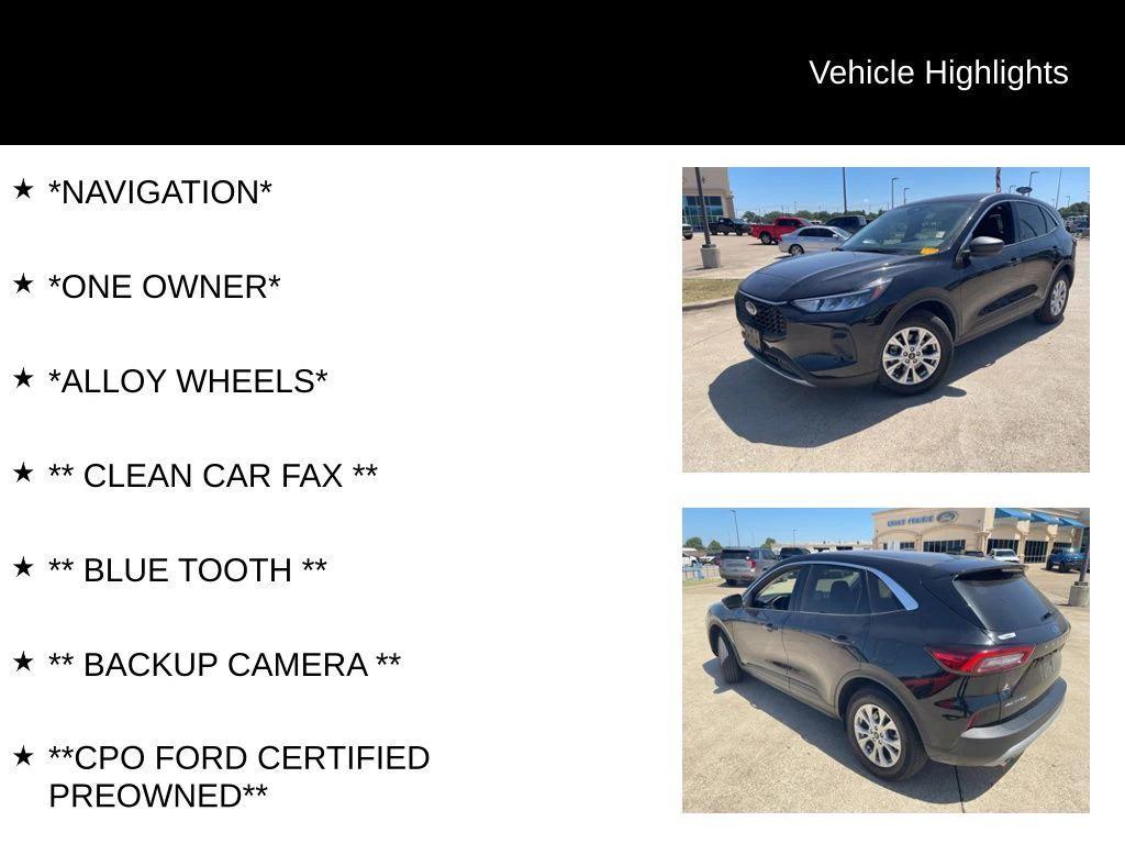 used 2024 Ford Escape car, priced at $23,101