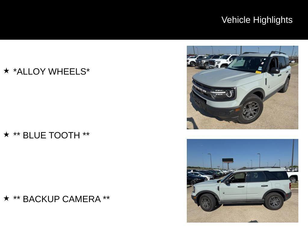 used 2024 Ford Bronco Sport car, priced at $24,314