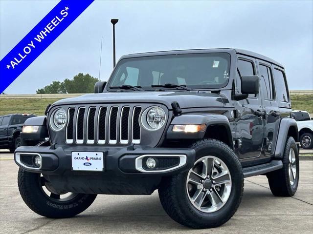 used 2020 Jeep Wrangler Unlimited car, priced at $27,842