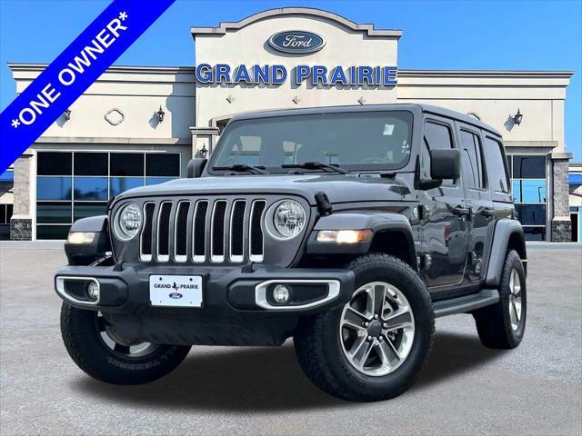 used 2020 Jeep Wrangler Unlimited car, priced at $27,842