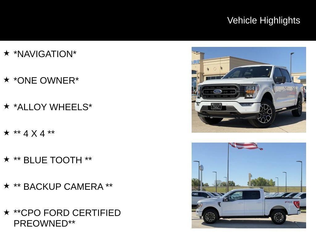 used 2022 Ford F-150 car, priced at $37,772