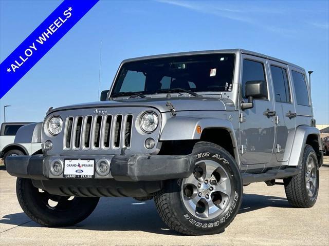 used 2017 Jeep Wrangler Unlimited car, priced at $22,999