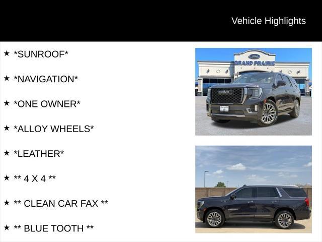 used 2023 GMC Yukon car, priced at $74,499