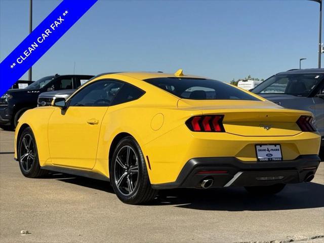 used 2024 Ford Mustang car, priced at $27,720