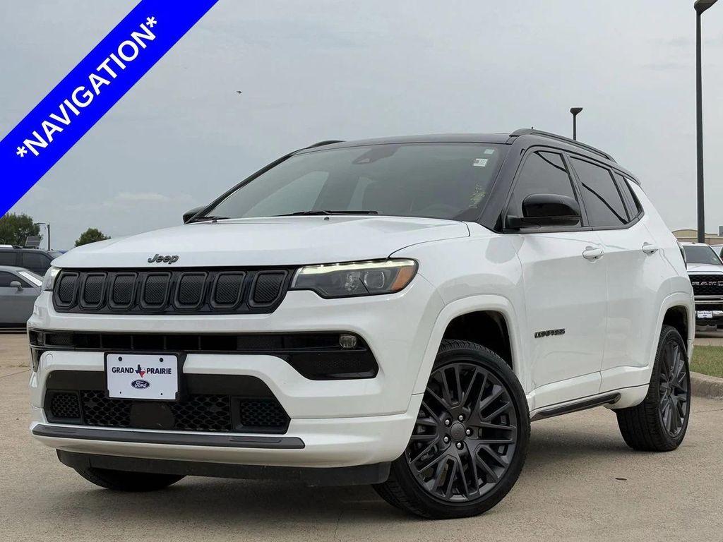 used 2022 Jeep Compass car, priced at $23,999
