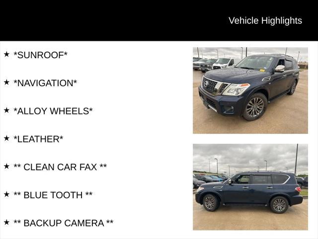 used 2019 Nissan Armada car, priced at $23,256