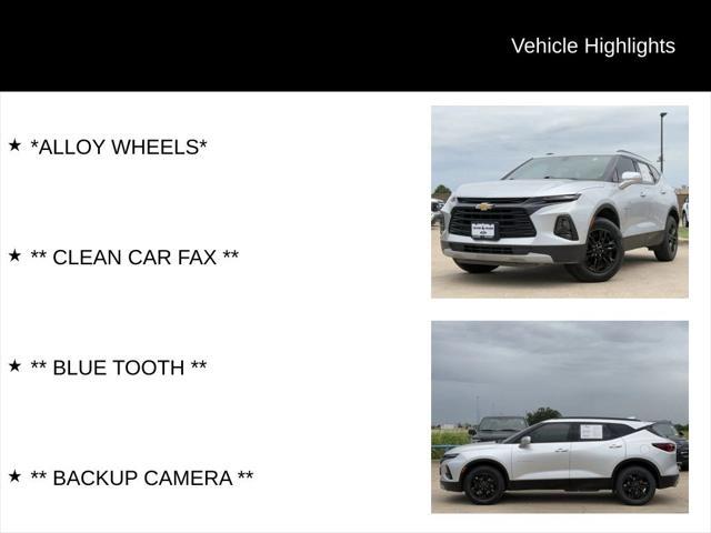 used 2021 Chevrolet Blazer car, priced at $18,277