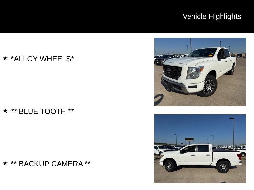 used 2022 Nissan Titan car, priced at $25,999