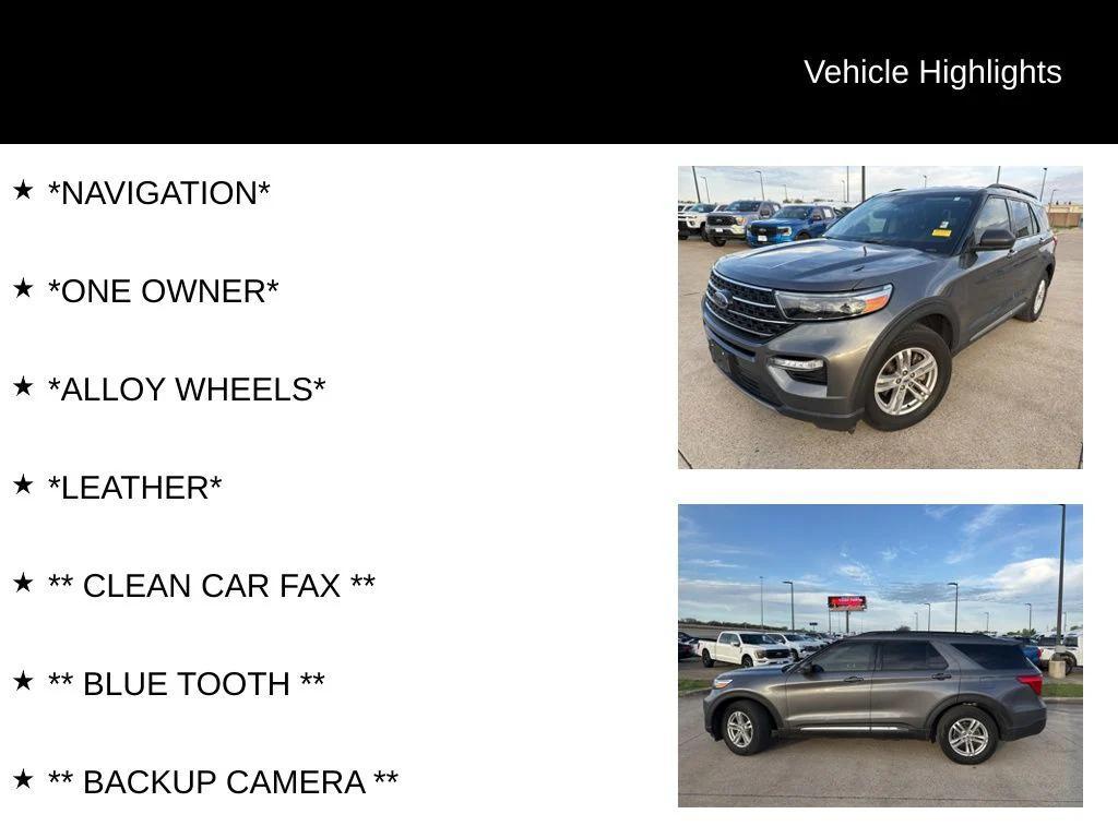 used 2022 Ford Explorer car, priced at $26,568