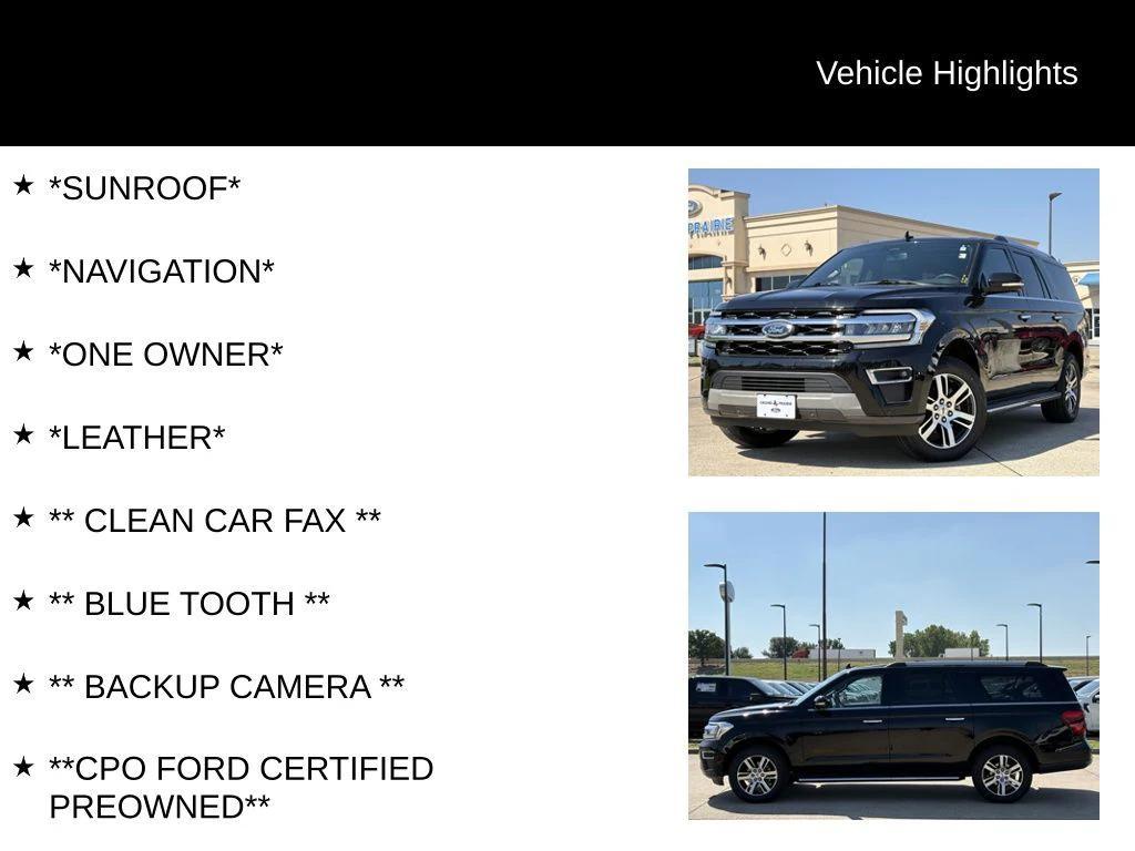 used 2023 Ford Expedition Max car, priced at $41,575