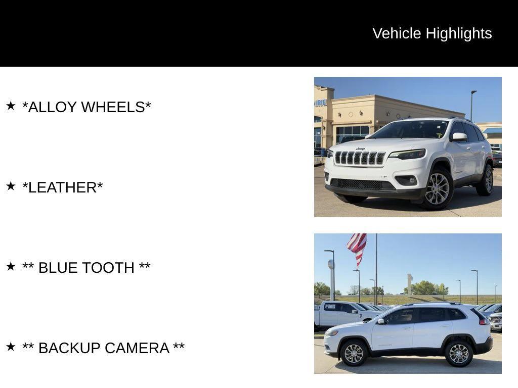 used 2020 Jeep Cherokee car, priced at $13,199