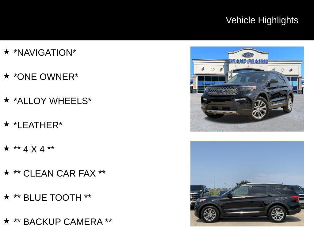 used 2023 Ford Explorer car, priced at $30,484