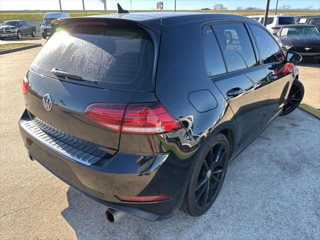 used 2018 Volkswagen Golf GTI car, priced at $17,218