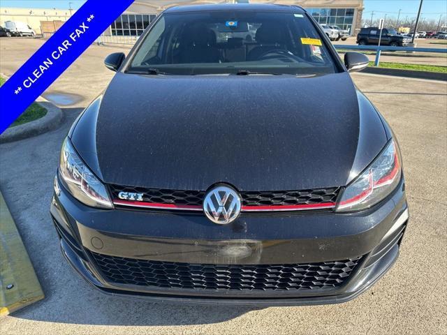 used 2018 Volkswagen Golf GTI car, priced at $17,218