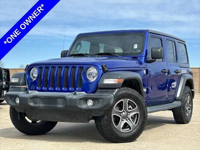 used 2018 Jeep Wrangler Unlimited car, priced at $21,079