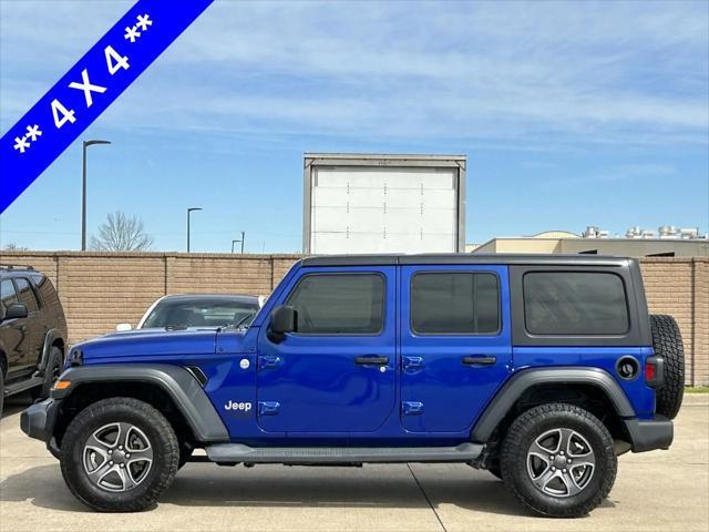 used 2018 Jeep Wrangler Unlimited car, priced at $21,079