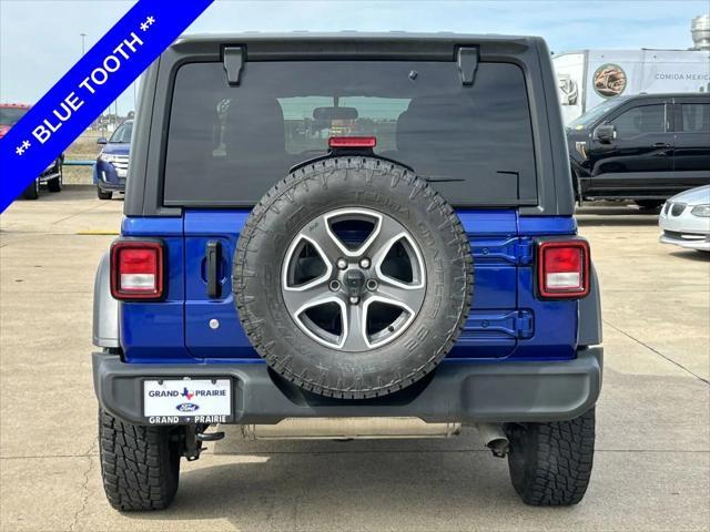 used 2018 Jeep Wrangler Unlimited car, priced at $21,079