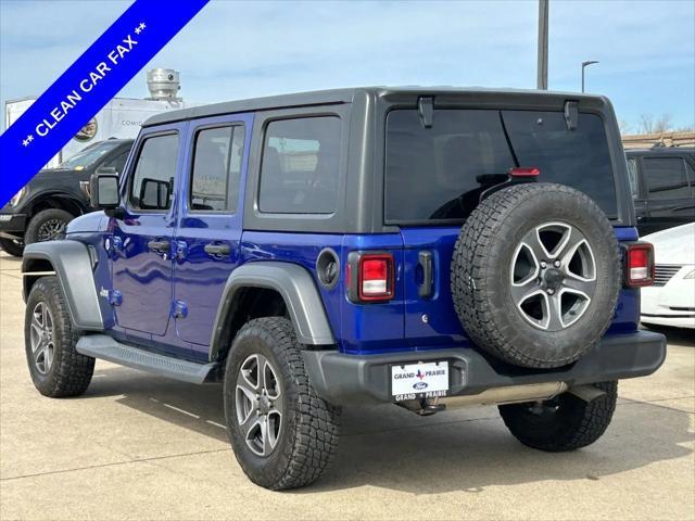 used 2018 Jeep Wrangler Unlimited car, priced at $21,079