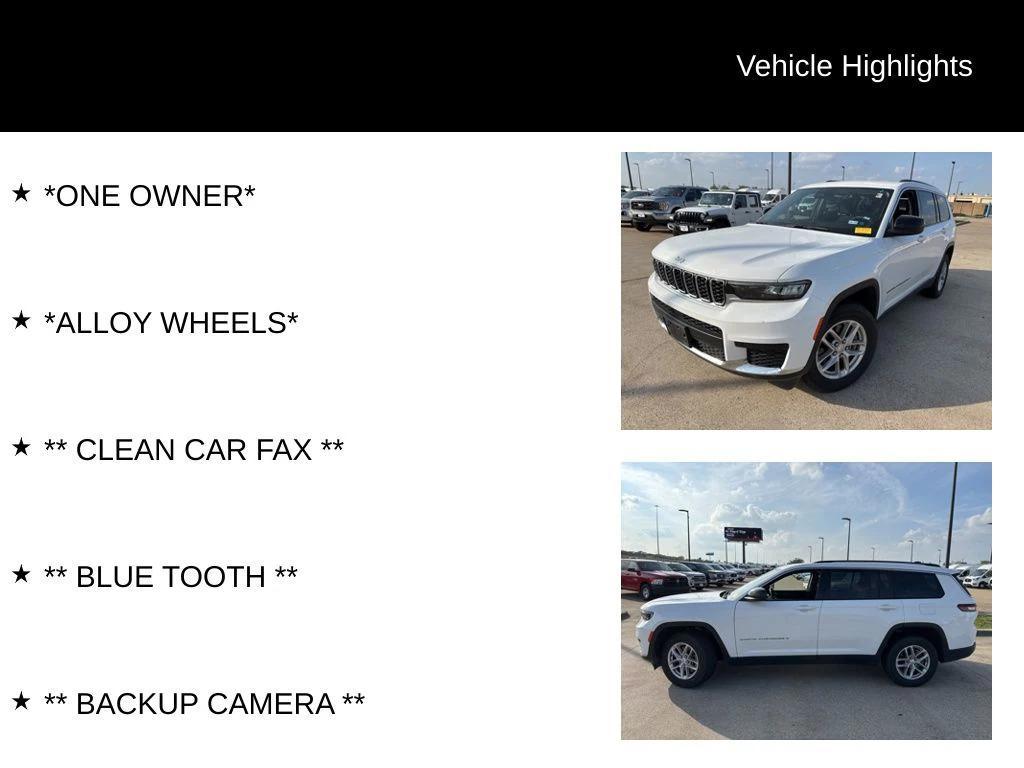 used 2023 Jeep Grand Cherokee L car, priced at $23,999