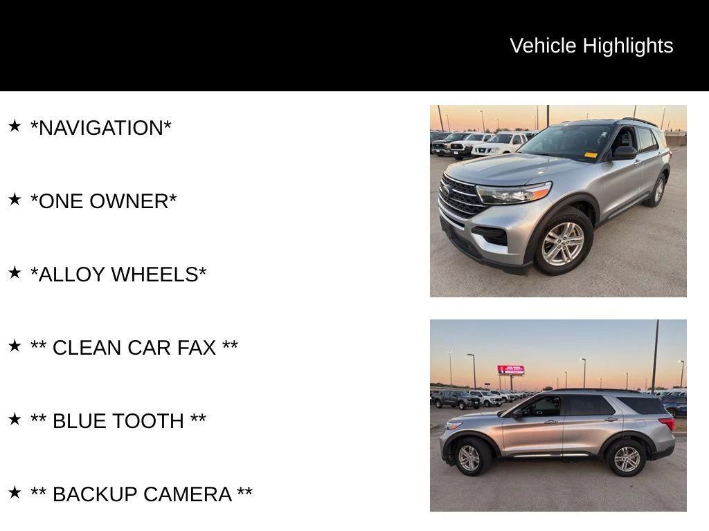 used 2023 Ford Explorer car, priced at $27,344