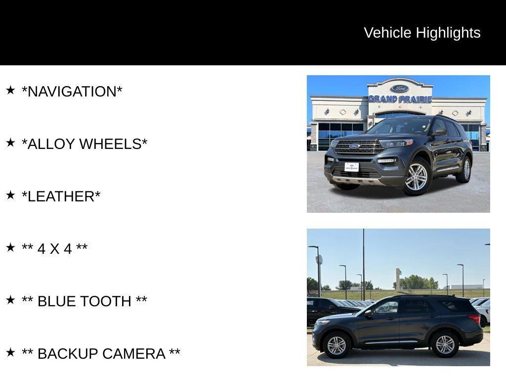 used 2022 Ford Explorer car, priced at $27,699