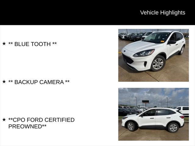 used 2022 Ford Escape car, priced at $17,471