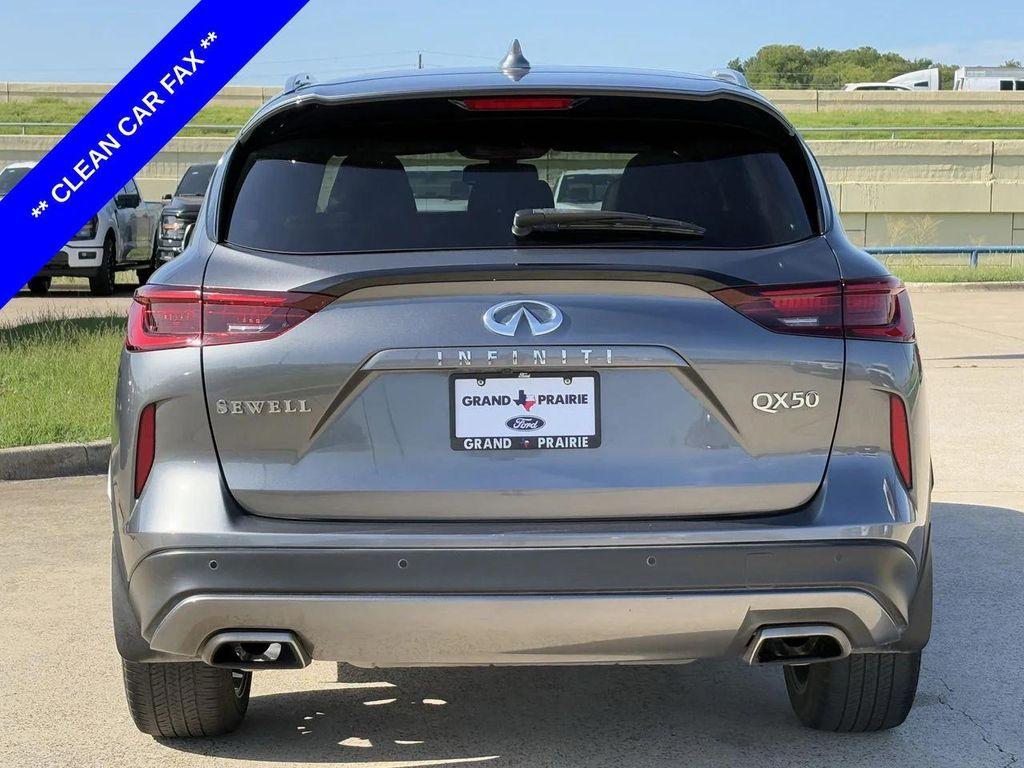 used 2022 INFINITI QX50 car, priced at $25,999