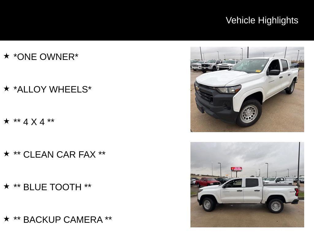 used 2023 Chevrolet Colorado car, priced at $26,247