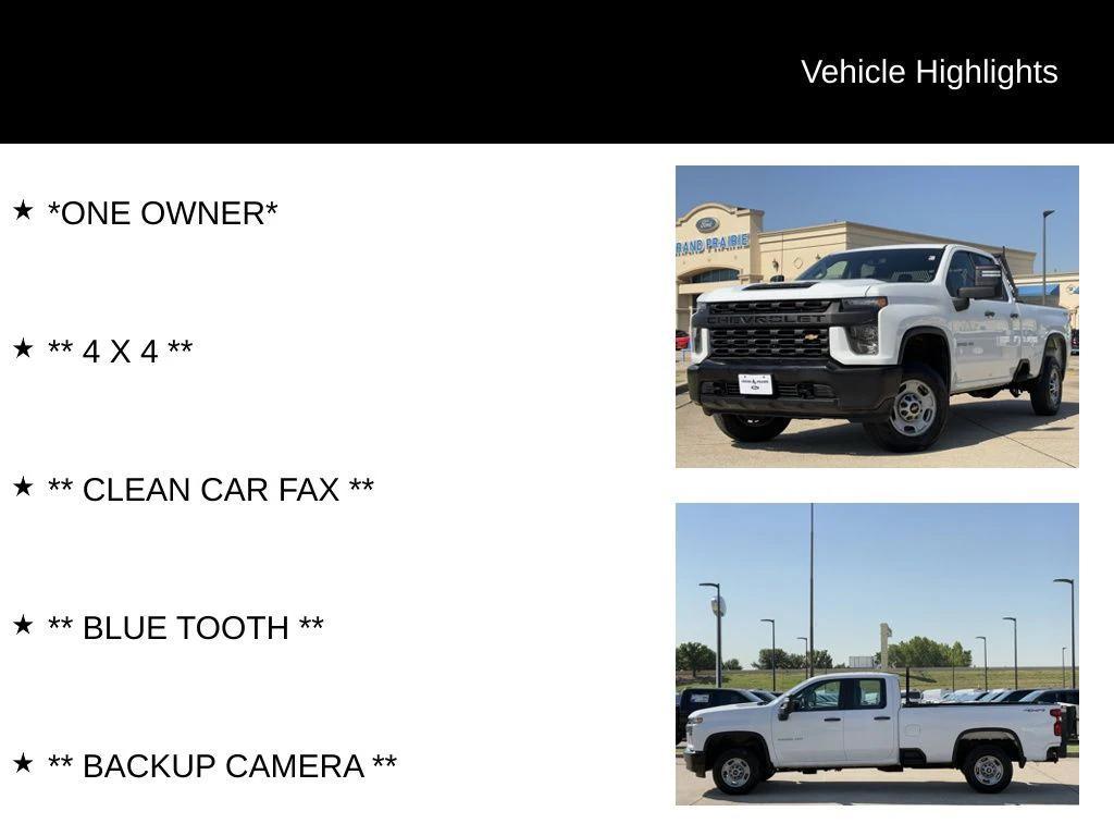 used 2022 Chevrolet Silverado 2500 car, priced at $28,620