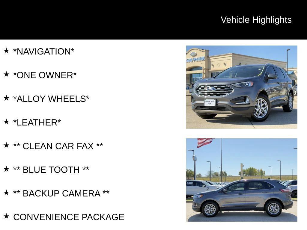 used 2022 Ford Edge car, priced at $20,699