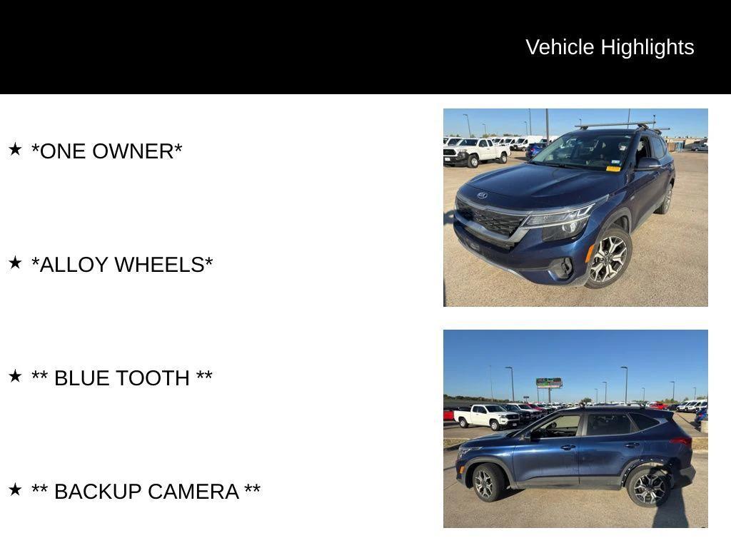 used 2021 Kia Seltos car, priced at $15,787