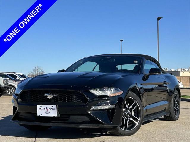 used 2022 Ford Mustang car, priced at $20,499