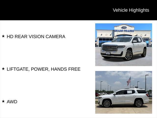 used 2020 GMC Acadia car, priced at $24,499