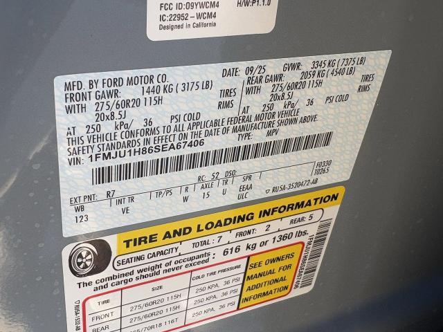 new 2025 Ford Expedition car, priced at $65,114