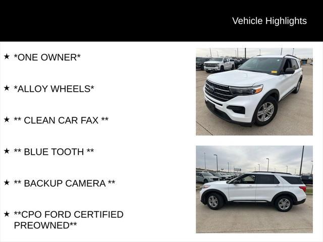 used 2021 Ford Explorer car, priced at $25,641