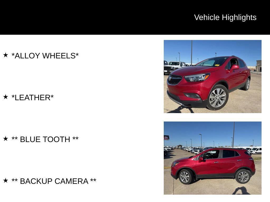 used 2020 Buick Encore car, priced at $14,700