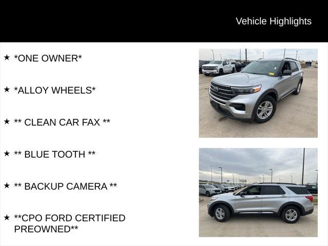 used 2022 Ford Explorer car, priced at $25,631