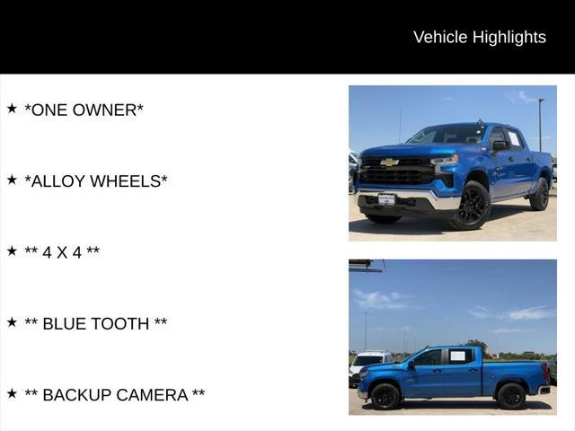 used 2022 Chevrolet Silverado 1500 car, priced at $31,799