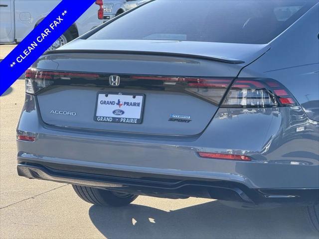 used 2023 Honda Accord Hybrid car, priced at $28,023