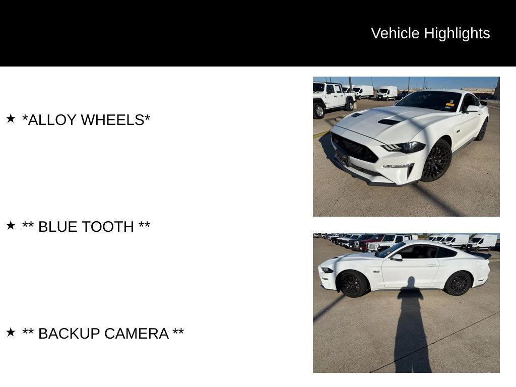 used 2019 Ford Mustang car, priced at $25,447