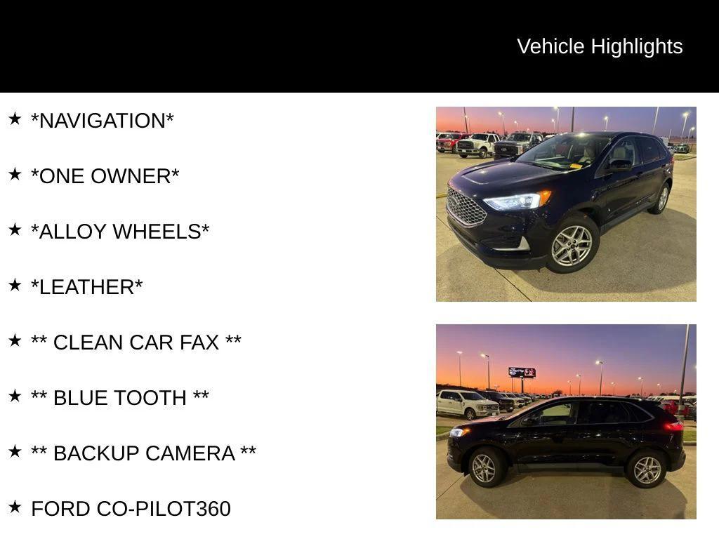used 2024 Ford Edge car, priced at $20,246