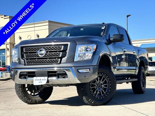 used 2021 Nissan Titan car, priced at $25,709