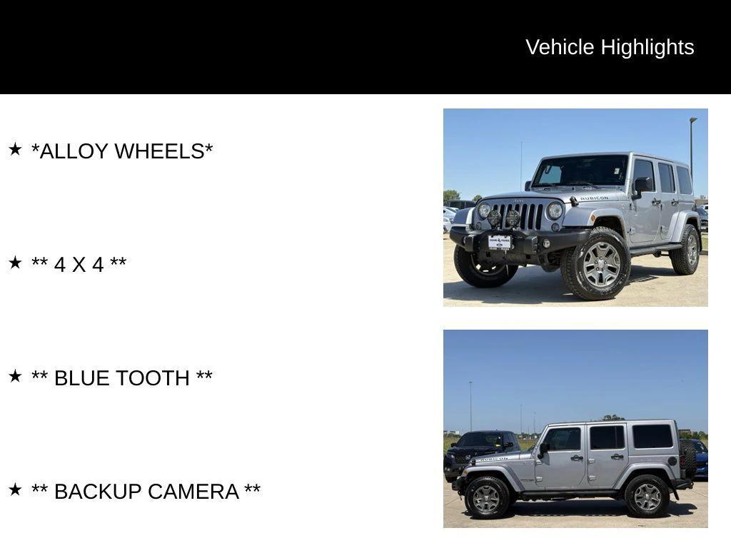 used 2018 Jeep Wrangler JK Unlimited car, priced at $24,999