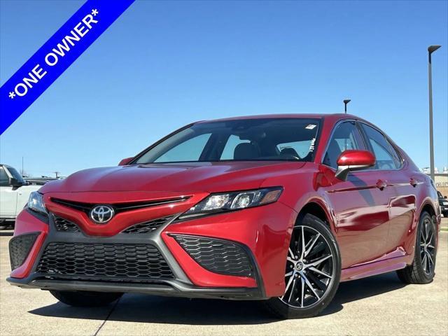 used 2021 Toyota Camry car, priced at $19,999