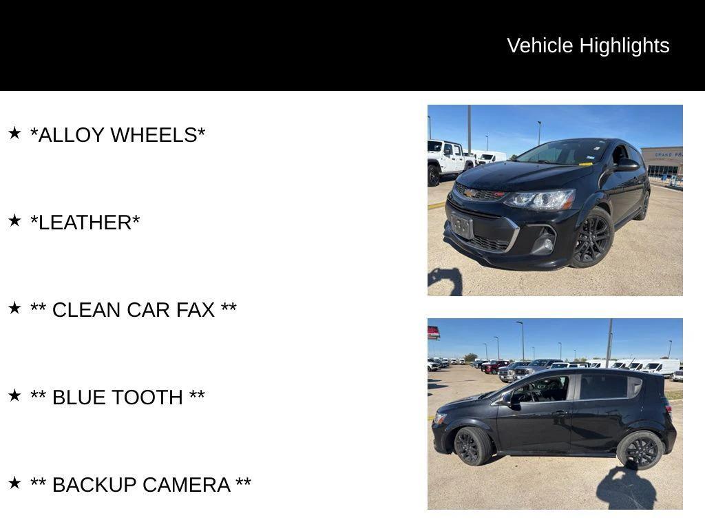 used 2019 Chevrolet Sonic car, priced at $12,499